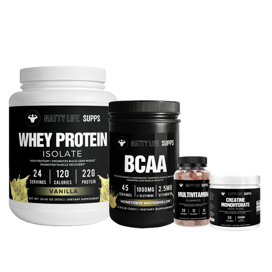 Fitness Starter Pack (Vanilla Protein, Honeydew Watermelon BCAA)