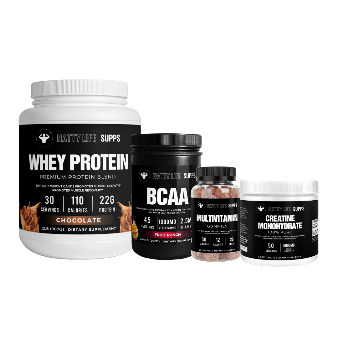 Fitness Starter Pack (Chocolate Protein, Fruit Punch BCAA)