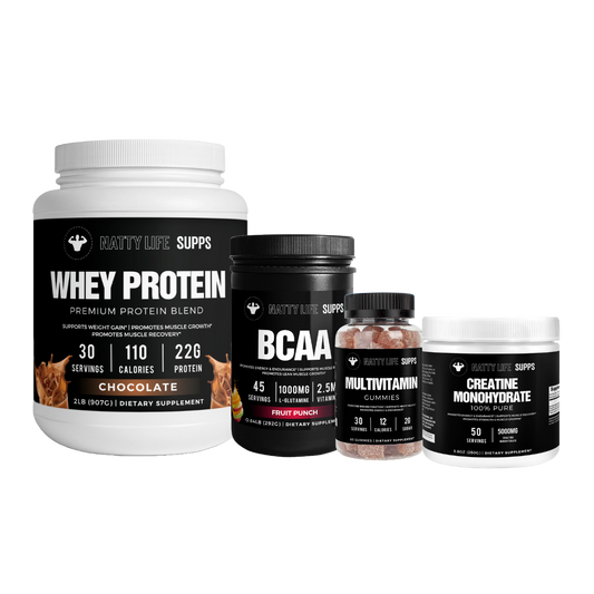 Fitness Starter Pack (Chocolate Protein, Fruit Punch BCAA)