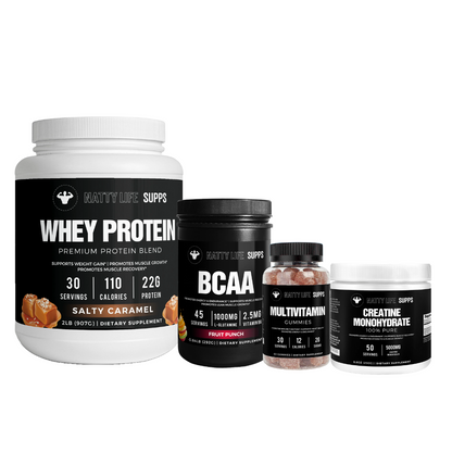 Fitness Starter Pack (Salty Caramel Protein, Fruit Punch BCAA)