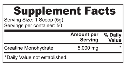 Creatine Monohydrate Powder